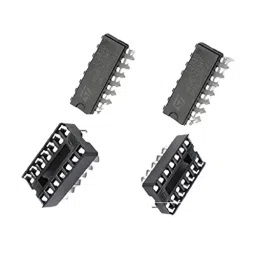 TECHDELIVERS L293d Motor Driver IC with Base (Pack of 2 Piece) image 2