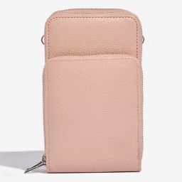 Westside Light Pink Textured Sling Bag-14