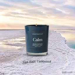 LIGHTHOUSE CANDLE Blue 1 pieces Jar Candle image 2