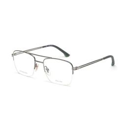 Police VPL879A53568FR Silver Aviator Eye Frames For Men-picture-29