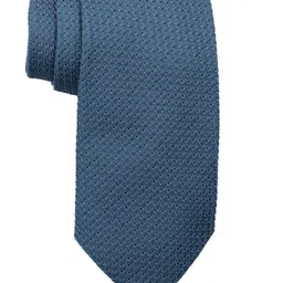 The Tie Hub Men Woven Design Broad Tie-13