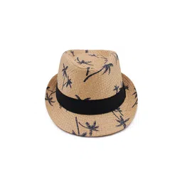 JENNA Unisex Kids Tropical Printed Woven Design Sun Hat-28