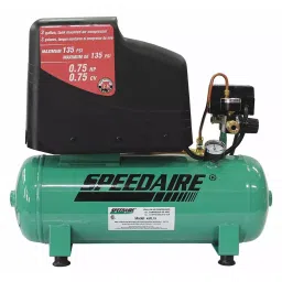 SPEEDAIRE 0.75 HP 3 gal Portable Air Compressor, 45PL19-image-12