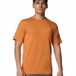 Columbia Mens Orange Omni-Shade Kwick Hike Back Graphic Tshirt-picture-12
