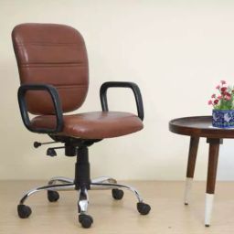 Rastogi RSF_200314 Leatherette Ergonomic Chair Brown-31