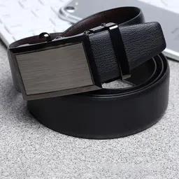 Provogue Men Textured Reversible Formal Belt-image-31