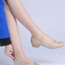 Shoetopia Women's Golden Casual Pumps-image-78