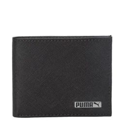Puma Chocolate Leather Textured Bi-Fold Wallet-picture-6