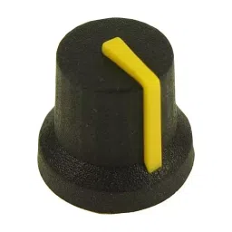 MULTICOMP PRO Knobs SOFT TOUCH KNOB, RUBBER, BLK/YEL, 16.2MM, MC170850BR-image-76