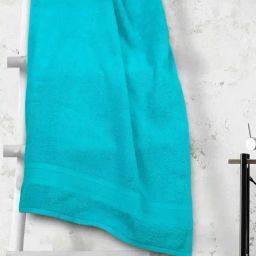 Mytrident Teal 100% Cotton Towel-image-64