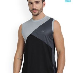FTX Pack Of 2 Colourblocked Sleeveless Breathable Gym Vests 709-4_709-12-S-image-96