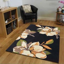 Presto Black Wool Hand Tufted Carpet-image-57