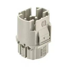 Harting Heavy Duty Connector Inserts / Modules HEAVY DUTY INSERT, PLUG, 5POS, 16A, 09155052601-44