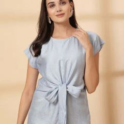 Melon By plusS Grey Plain Top-picture-5