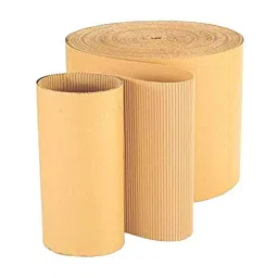 Veeshna Polypack 5 Meter x 26 inch Brown Corrugated Paper Roll HPCPR103-7