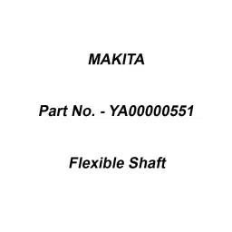 Makita Flexible Shaft Suitable For UR3500, Part No YA00000551-picture-36