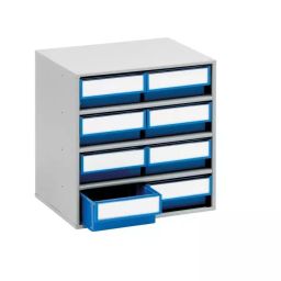 Treston 8 Drawer Storage Unit Plastic 395 x400 x300 mm Blue, 0830-6-image-63