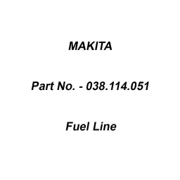 Makita Fuel Line Suitable For DCS64,73,79, Part No 038.114.051-picture-32