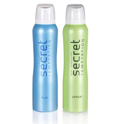 Secret Temptation Women Set of 2 Affair & Play Deodorants-10