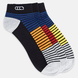 Ajile by Pantaloons Men Pack Of 3 Striped Ankle-Length Socks-21