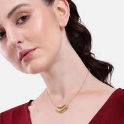 DressBerry Contemporary Chain Necklace-image-9