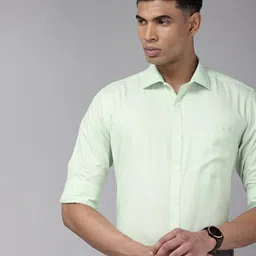 Park Avenue Self Design Slim Fit Opaque Formal Shirt-picture-43