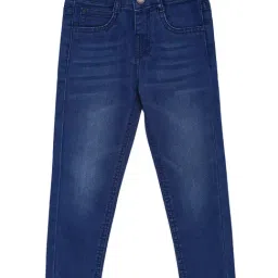 Tales & Stories Kids Blue Solid Jeans-picture-42