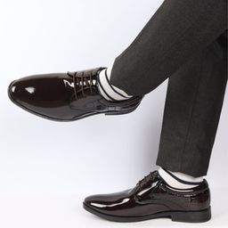 FAUSTO Men Leather Formal Derbys-image-25