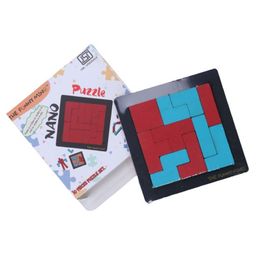 The Funny Mind Nano Wooden Puzzle  - Multicolour-image-7