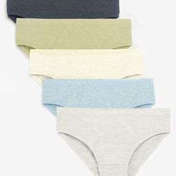Charm n Cherish Pack Of 5 Solid Briefs - Multi Colour-image-28