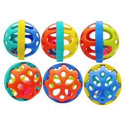 FunBlast Ball Shaped Rattle and Teether Toy for Babies  6 Balls-7