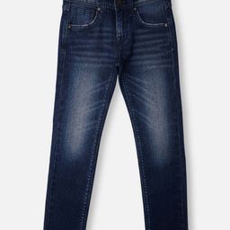 Pepe Jeans Ankle Length Washed Jeans - Navy Blue-image-93