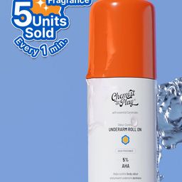 Chemist at Play Underarm Roll On with Lactic Acid & Aqua Fragrance Deodorant - 40 ml-12