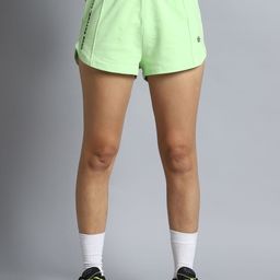 CULT Women Typography Printed High-Rise Outdoor Sports Shorts-image-38