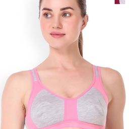 Halfspin Pack Of 2 Full Coverage Everyday Bra With All Day Comfort-picture-28