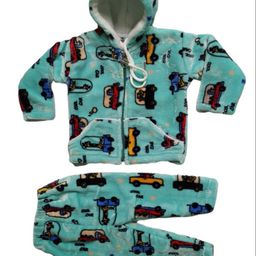 LeafBird Kids Printed Hooded Sweatshirt With Joggers-image-109