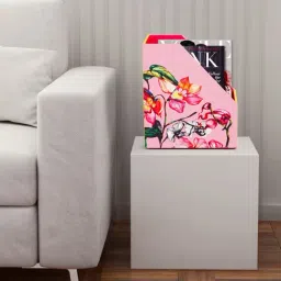 SEJ by Nisha Gupta Pink Magazine Rack - Set of 1-image-83