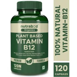 Nutrabud Organics Plant Based Vitamin B12 Capsules-image-39