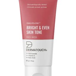 DERMATOUCH Bright & Even Skin Tone Face Wash - 30 gm-1