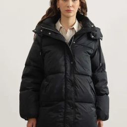 Gant Black Quilted Jacket-image-14