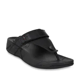 Carlton London Men's Black Thong Sandals-picture-25