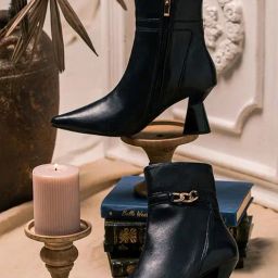 Saint G Women's Madelyn Black Booties-image-59