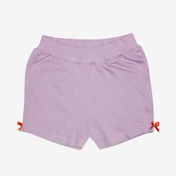 Kiddopanti Kids Purple Solid Shorts-image-107