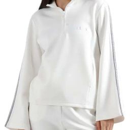 Elle White Striped Sweatshirt-picture-34