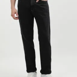 Tommy Hilfiger Black Cotton Slim Fit Jeans-picture-44