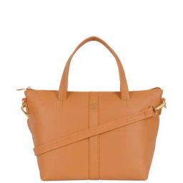 Baggit Orange Solid Medium Handbag-image-81