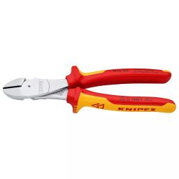 KNIPEX CUTTER, CABLE, HEAVY DUTY, VDE, 200MM, 74 06 200-image-50