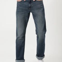 Lee Dusky Blue Cotton Regular Fit Jeans-image-29