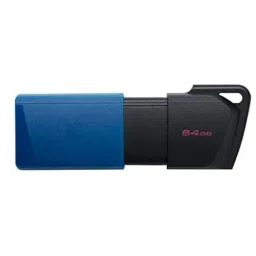 Kingston DataTraveler Exodia M 64GB USB-A Flash Drive USB 3.2 Gen 1 DTXM,64GBIN (Blue & Black)-37