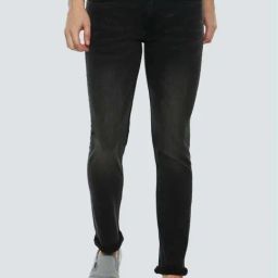 Louis Philippe Jeans Black Slim Fit Jeans-image-80